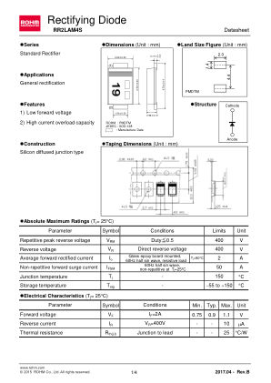 RR2LAM4S 数据手册首页