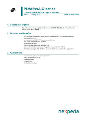 PLVA653A-QR datasheet cover page