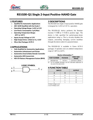 RS1G00-Q1 数据手册首页