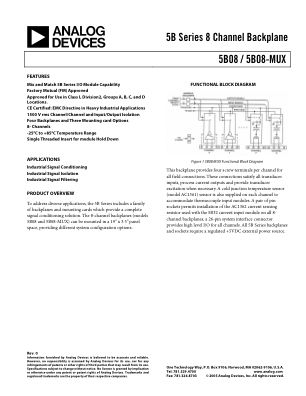 5B08 数据手册首页
