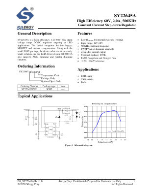 SY22645AFCC datasheet cover page