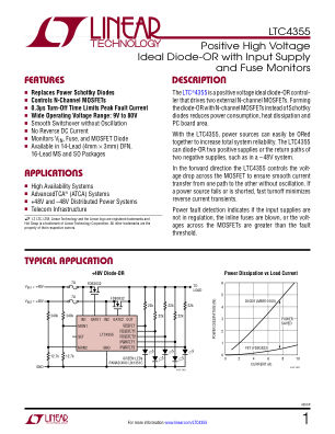 4355FF datasheet cover page