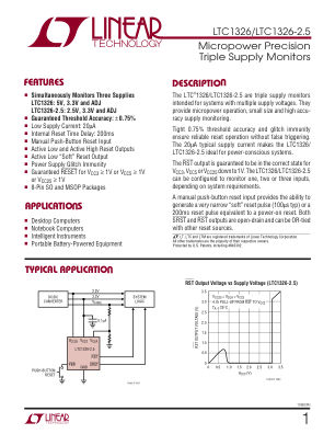 132625FC datasheet cover page
