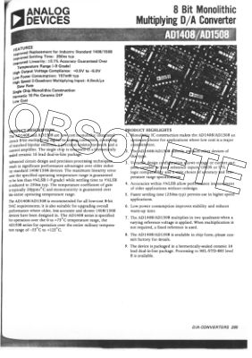 158199AD1408 数据手册首页