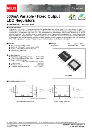 BD33IA5JEFJ datasheet cover page
