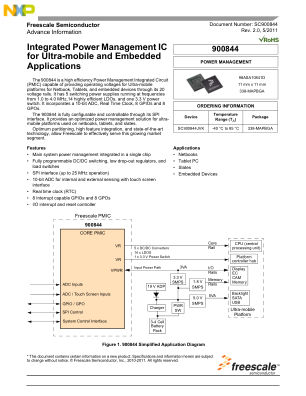 SC900844 datasheet cover page
