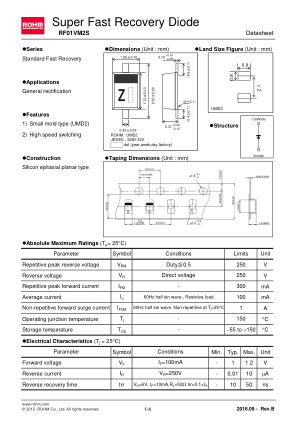 RF01VM2S datasheet cover page