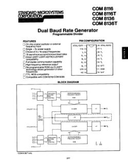 COM8116TCO 数据手册首页