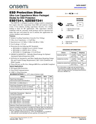 ESD7241 数据手册首页
