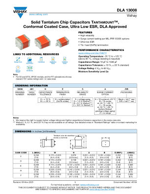 DLA13008 datasheet cover page