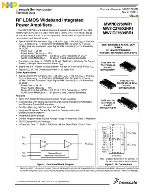 MW7IC2750N datasheet cover page