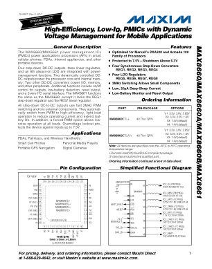 MAX8660-MAX8661 datasheet cover page