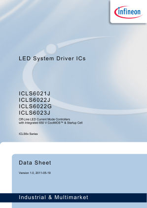 ICLS6022G datasheet cover page