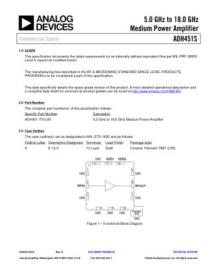 ADH451S 数据手册首页