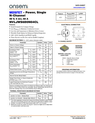 NVLJWS6D0N04CL 数据手册首页