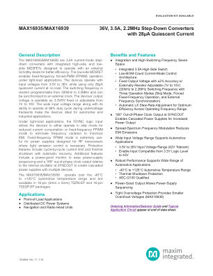 MAX16935-MAX16939 datasheet cover page