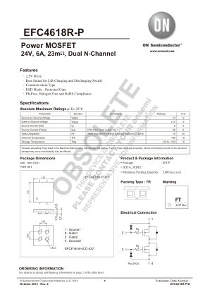 EFC4618R-P 数据手册首页