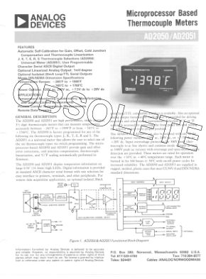 2392732AD2050 datasheet cover page