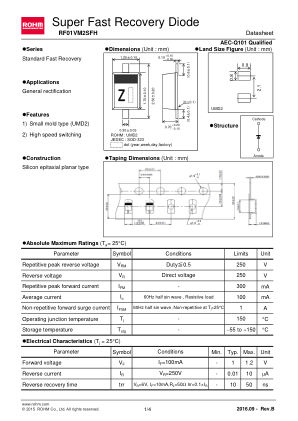 RF01VM2SFH datasheet cover page