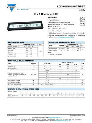 LCD016N001BTFHET 数据手册首页