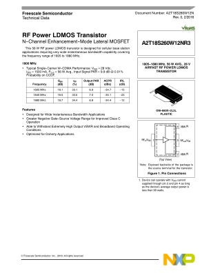 A2T18S260W12N 数据手册首页