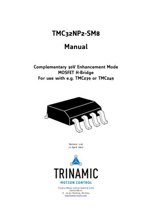 TMC32NP2-SM8 数据手册首页