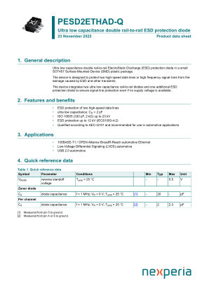 PESD2ETHAD-QX datasheet cover page