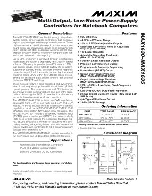 MAX1630-MAX1635 datasheet cover page