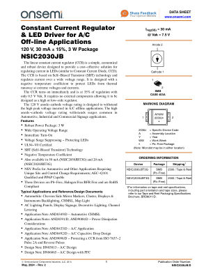 NSIC2030JB 数据手册首页