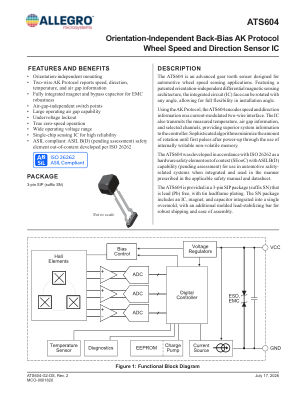 ATS604 datasheet cover page