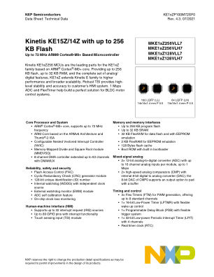 KE1XZP100M72SF0 数据手册首页