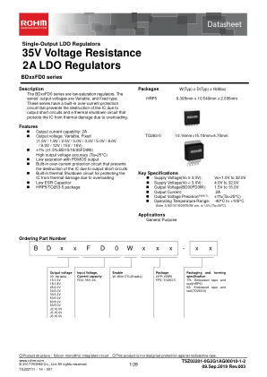 BDJ6FD0WHFP 数据手册首页