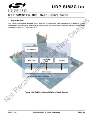 SIM3C1XX-B-DK 数据手册首页