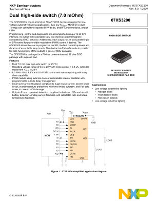 MC07XS3200 数据手册首页