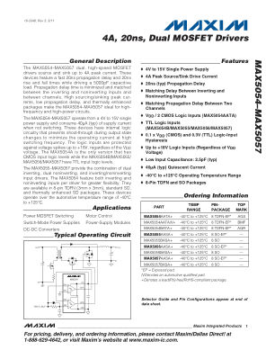 MAX5054-MAX5057 datasheet cover page
