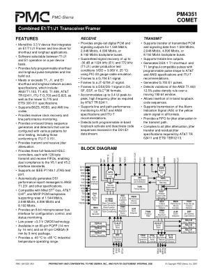 PM4351-RGI 数据手册首页