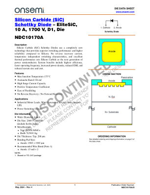 NDC10170A 数据手册首页