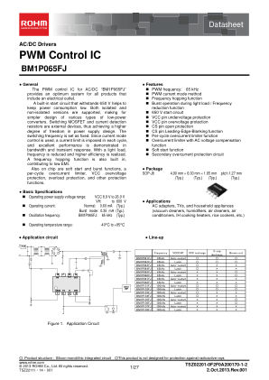 BM1P065FJ datasheet cover page