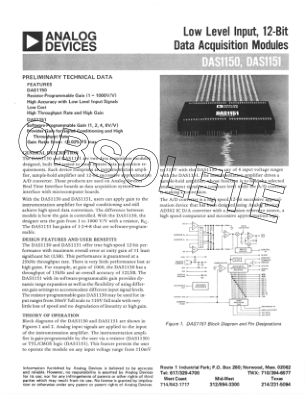 12904957DAS1151 datasheet cover page