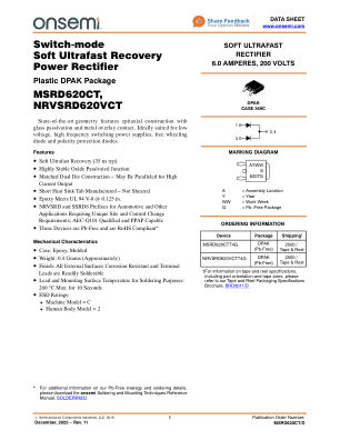 MSRD620CT 数据手册首页