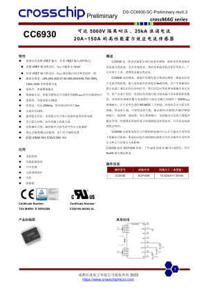 CC6930 datasheet cover page