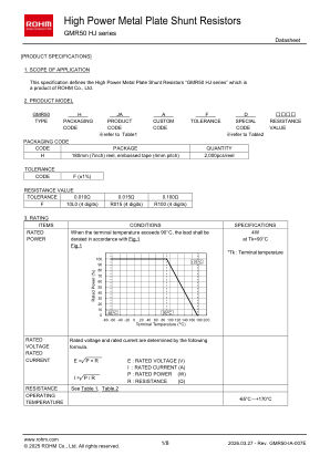 GMR50HJBAFBR050 数据手册首页
