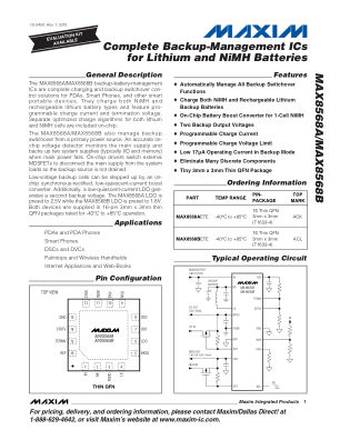 MAX8568A-MAX8568B datasheet cover page