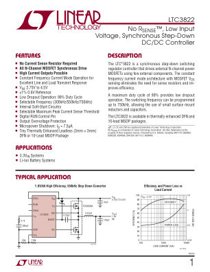3822FA datasheet cover page