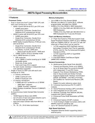 AM2754-Q1 datasheet cover page