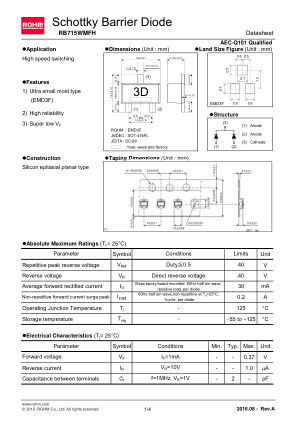 RB715WMFH 数据手册首页