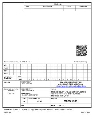ADRF5026-V6221601-003 datasheet cover page