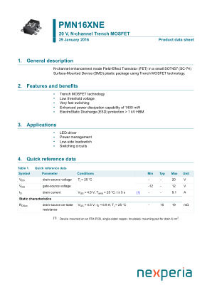 PMN16XNEX 数据手册首页
