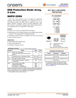 NUP5120 数据手册首页