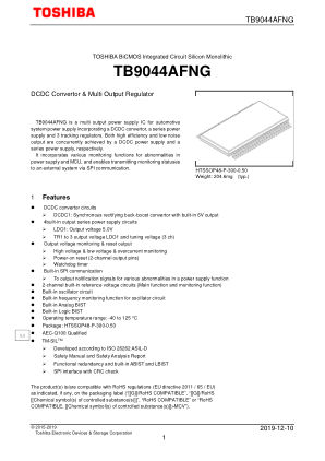 TB9044AFNG 数据手册首页